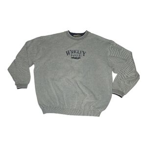 Vintage Gray Wrigley Field Men's Sweater Size 2XL